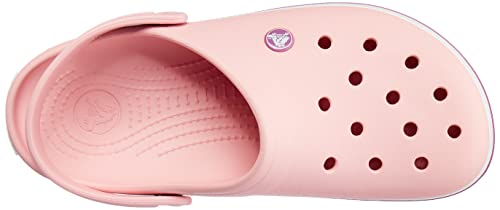Image of Crocs Crocband Pearl Pink /Wild Orchid Clog-(11016-6MB)-4 UK Men / 5 UK Women (M5W7)