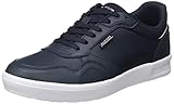 Tommy Hilfiger Flag an Ferse Tommy Hilfiger Herren Modern Cup Lighweight Leather Sneaker, Wüstenhimmel, 44 EU