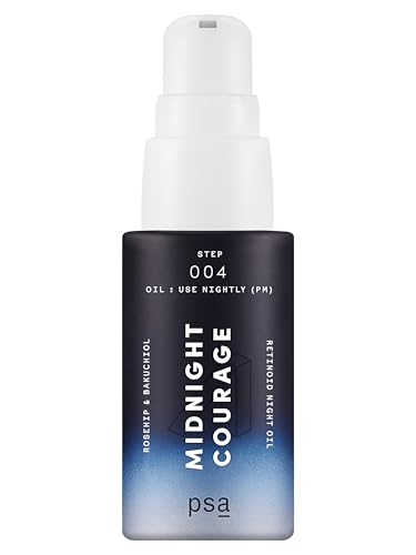 PSA Midnight Courage Aceite Nocturno Con Retinol de Rosa Mosqueta y Bakuchiol