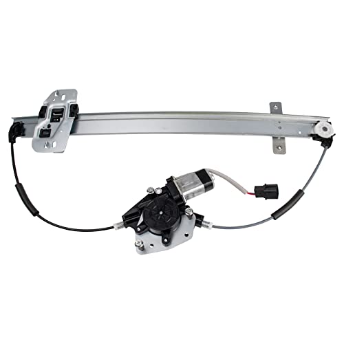 Image of TRQ Front Passenger Side Power Window Motor and Regulator Assembly Power Compatible with 2005-2010 Honda Odyssey