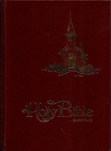 Imitation Leather The Holy Bible in Gian Print Book