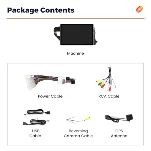 Image of Car Radio Stereo Upgrade for Toyota Hilux 2015-2025 Right Hand Drive Only,13 inch QLED Touch Screen,8-core Head Unit 8GB+128GB with CarPlay /Android Auto,Steering Wheel Control,GPS Navigation