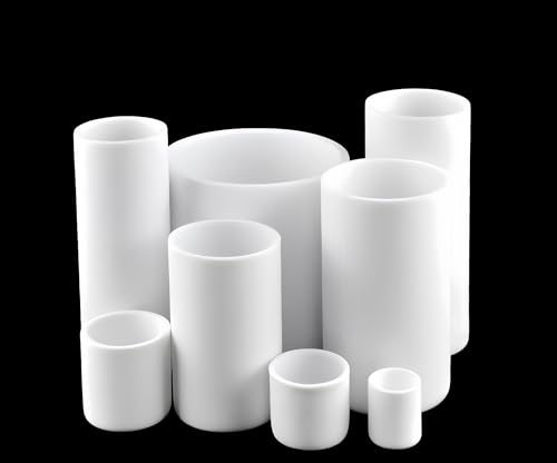 45ml 40ml Alumina Cylindrical Corundum Crucible for Industrial Applications,1pcs(45ml 35x70mm)