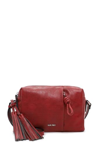 Sac à main Suri Frey Nicky S rouge foncé petit sac zippé tendance pour femme