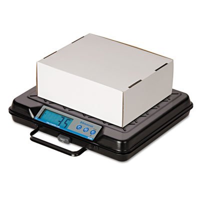Báscula portátil electrónica utilidad 100 lb, 12x10 plataforma (2 unidades)