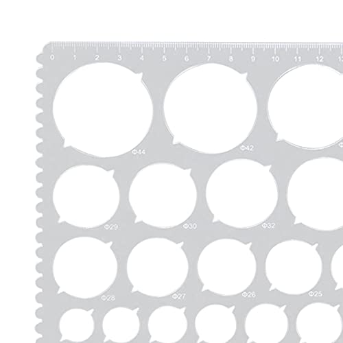 Deevoka Paper Quilling Tool Ruler Stencil Circle Template Drawing Compact For Beginner Useful Quilling Board For Papercraft Hobby Origami Craft #TOP1