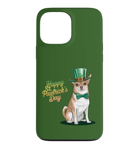 Happy St. Pawtrick's Day - �`���� ���p�g���b�N�̓� ���� �X�}�z�P�[�X iPhone 13 Pro Max �p