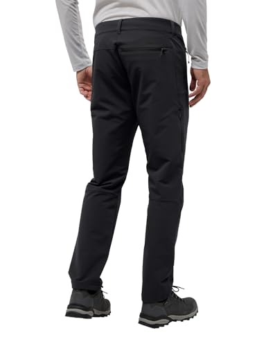 Jack Wolfskin Herren Activate Thermic Pants M Wanderhose, Schwarz, 46 EU – Ansicht 3