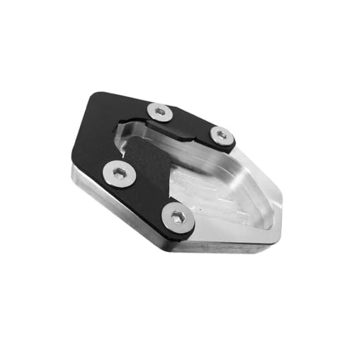 Extension béquille latérale Himalayan 450 stable sur sable et terre en bivouac moto