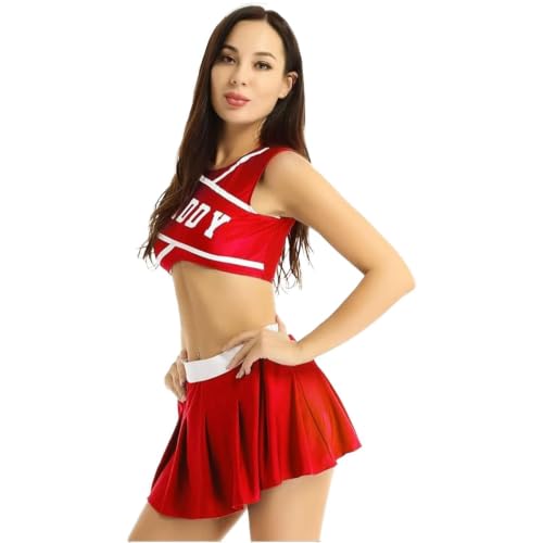 Lencería de animadora cómoda y elástica para evitar roces en fiestas de baile