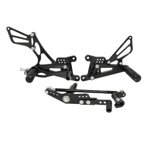 Repose-pieds moto pour YZF-R1 2007 2008 pédales arrière réglables en aluminium