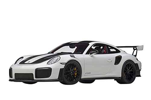  AUTOart Porsche 911 (991.2) GT2 RS Weissach Package 2017 Bianco Modellino auto 1:18