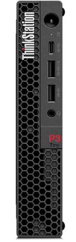 Image of Lenovo ThinkStation P3 Tiny Workstation Mini Desktop (Intel i5-13500, Intel UHD 770 Shared, 32GB DDR5, 2x8TB PCIe SSD (16TB), WiFi 6E, Win 11 Home) w /MS 365 Personal, DKZ USB Port Expander