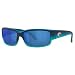 Costa Del Mar Caballito Sunglasses, Matte Caribbean Fade, Blue Mirror 580Plastic Lens