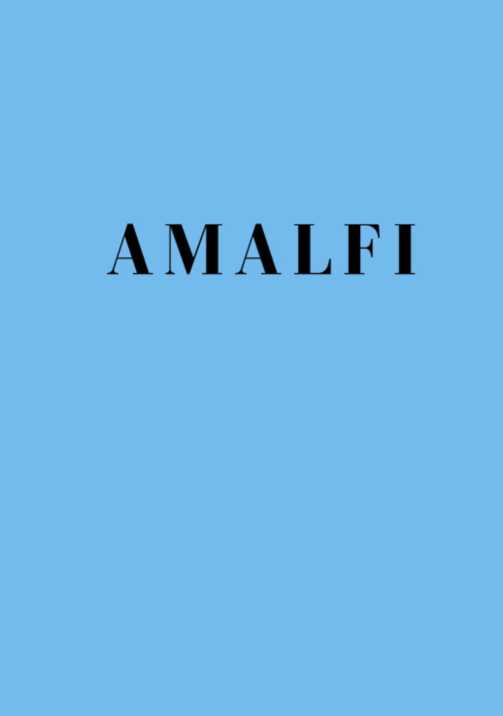 Livre de décoration Amalfi objet design pour table basse et intérieur