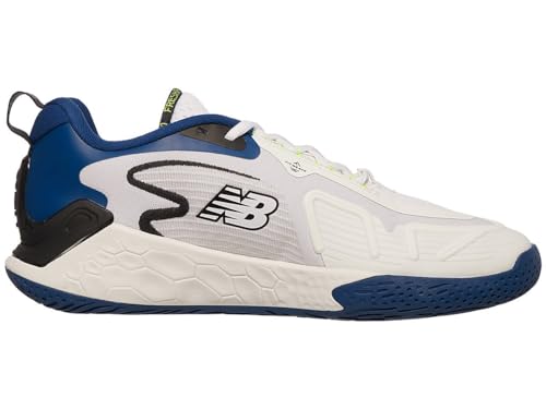 New Balance New Balance Men's Fresh Foam X CT-Rally V1 Tennis Shoe, White/Navy, 15 W
