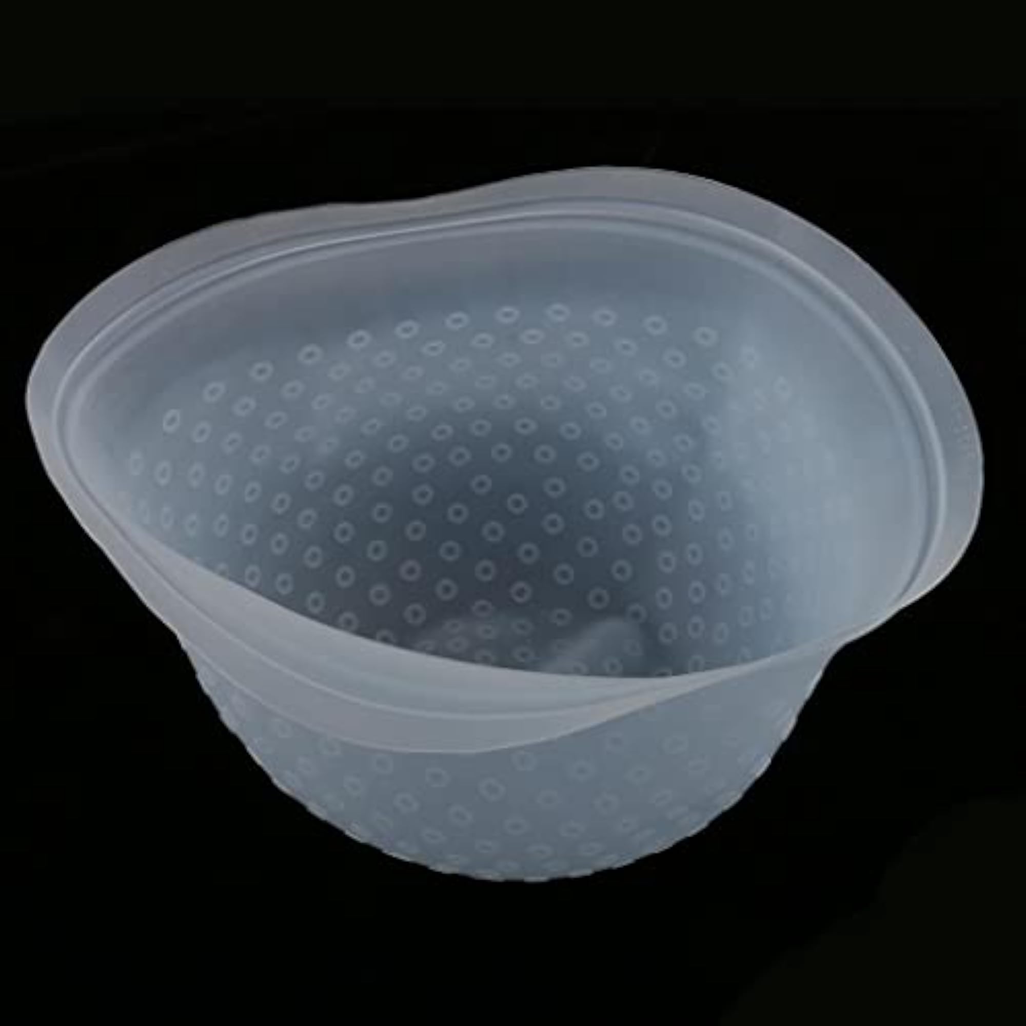 Reusable Hair Coloring Frosting Cap with Metal Hook, Blue