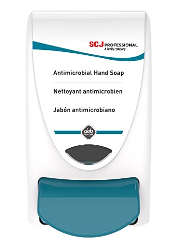 Image of DEB SBS Inc. Hand Sanitizer Dispenser, 9-17 /64 in. H., Turquoise