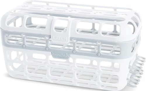 Image of Munchkin® High Capacity Dishwasher Basket, 1 Pack, Grey