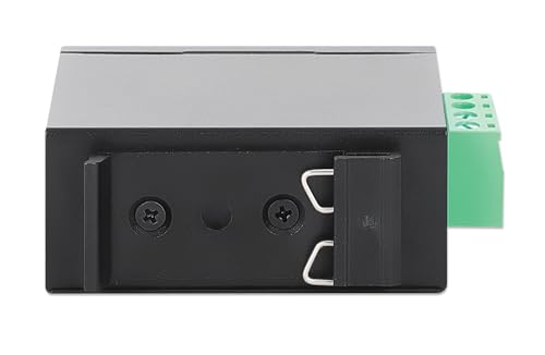 Inyector Industrial Gigabit PoE++ Intellinet, 95 W, IP50, Montaje en Carril DIN | IEEE 802.3bt/at/af, carcasa metálica, operación de -40 a 75 °C, 1 puerto RJ45 para cámaras y VoIP | 509602 miniatura 5