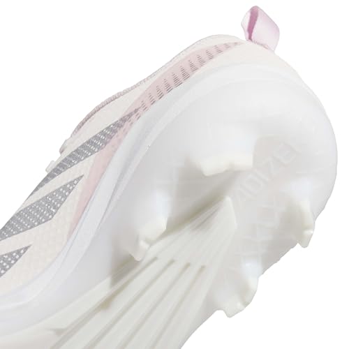 adidas Women's Adizero Instict TPU 2.0 Softball, Chalk White/Silver Metallic/Clear Pink, 7.5 by adidas - Image 5