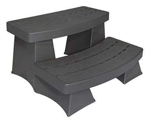BOTARO Byron Originals 6130417 SureStep II Spa & Hot Tub Steps - Dark Grey