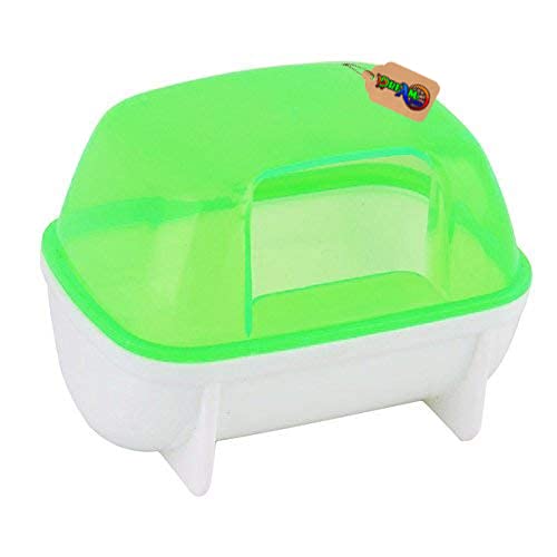 DreamAuro Bath Sand Tub Cum Bathroom Cum Litter Tub for Hamster, Dwarf, Gerbil, Chinchilla and Mice (Green) (B07WZKW2SN) Amazon Price History, Amazon Price Tracker