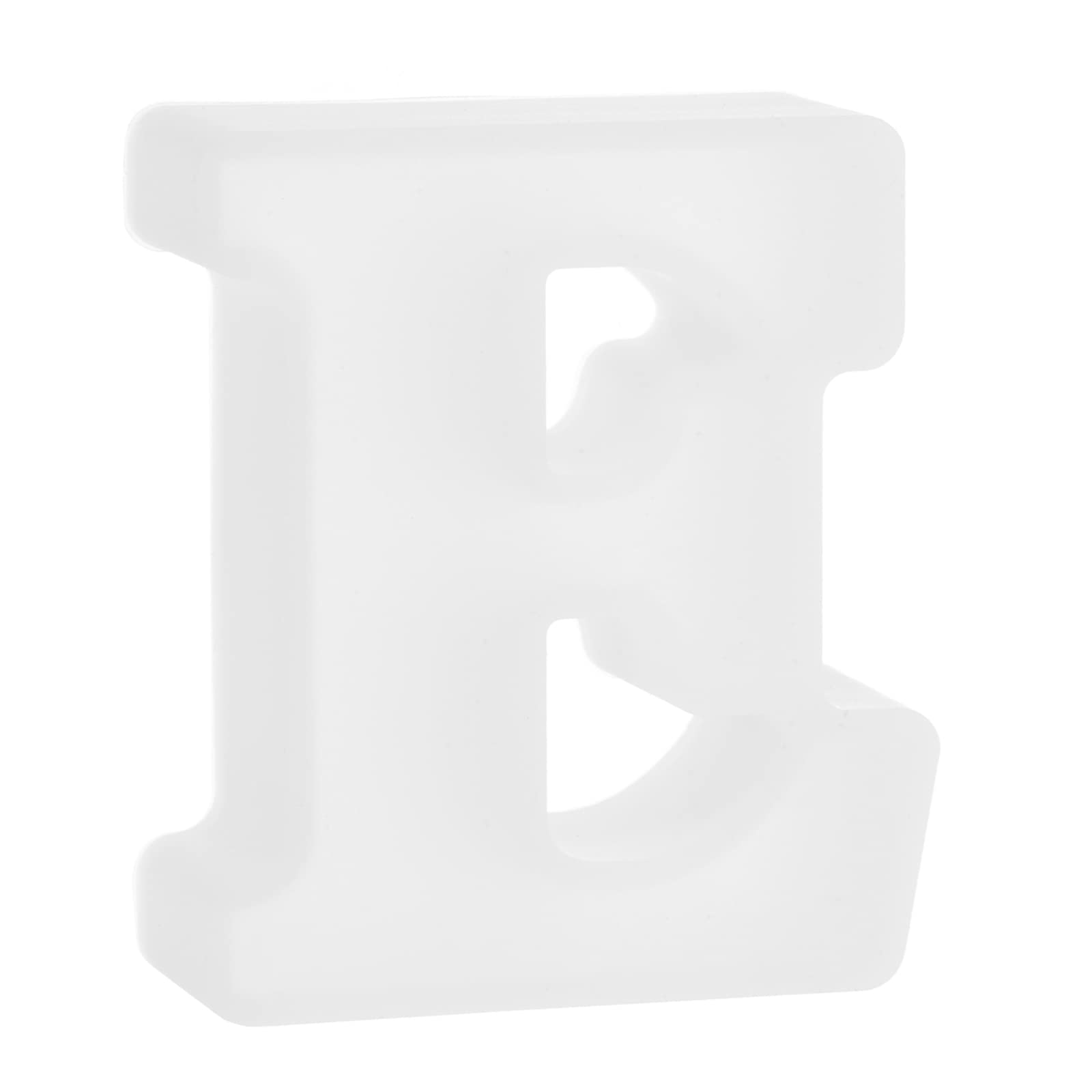 Moule alphabet résine E majuscule pour personnaliser votre déco intérieure