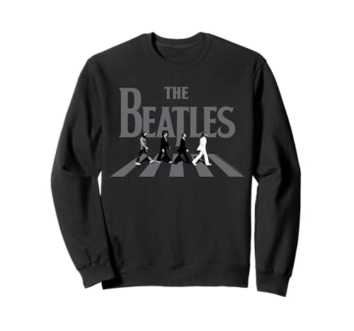 The Beatles - Portada del álbum en escala de grises de Abbey Road Sudadera