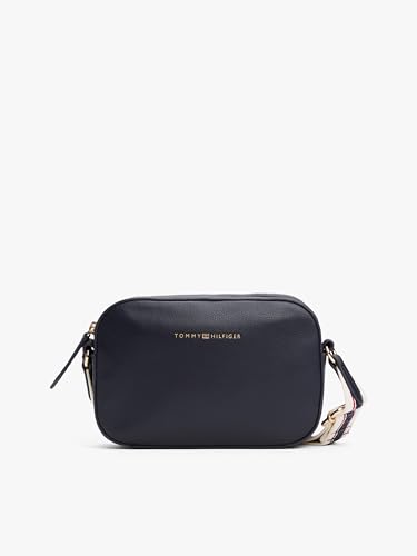 Tommy Hilfiger Bolso bandolera Logotape Camera Bag pequeño de hombro para mujer juvenil