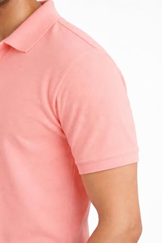 Image of Men's Plain Polo Neck T-Shirt | Comfortable | Stylish Casual & Smart Wear | Half Sleeve | Regular Fit