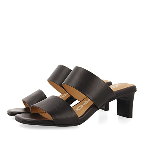 Sandales corail à double lanière et talon pour femme Butteaux chaussure chic