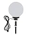 Produktbild Trango 200 Gartenkugel Leuchte IP44 Kugelleuchte 20cm  *GARDEN* in Weiß mit je 5m Kabel & 1x E27 Fassung, geeignet für LED Leuchtmittel Gartenleuchte, Außenleuchte, Gartenstrahler ohne Leuchtmittel