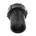 Generic IBC Tote Tank Adapter Coarse Thread Water Tank Connector Fitting Black, 50mm