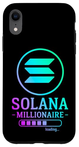 Solana Millionaire Cargando Carcasa para iPhone XR