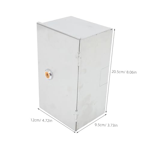 Boîte de prise étanche antivol inox pour prise murale extérieure 2 modules