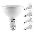FTL PAR30 LED Bulb 3000K Warm White Long Neck Flood Light Dimmable 12W 1300lm E26 40 Degree 75W Halogen Spot Replacement for Outdoor Indoor Recessed Can Lighting 4-Pack