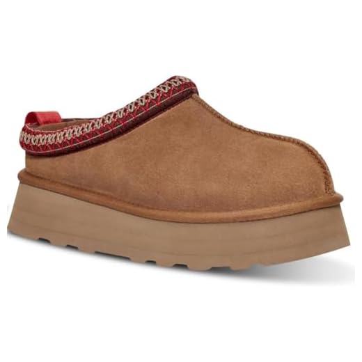 Zapatillas de Casa con Plataforma Tazz, Tasman Botines Cortos con Forro de Vellón, Antideslizantes para Exteriores