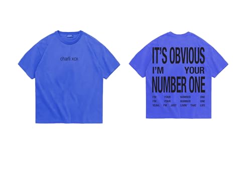 Charli XCX Unisex-Adult Offical Merch I'm Your Number One T-Shirt