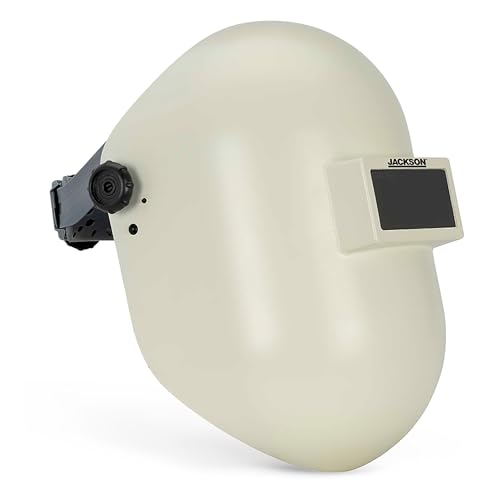 Jackson Safety PL 280 Pipeline Welding Hood - Fixed Front Welding Helmet - Drop-in Shade 10, ANSI Z87.1 - (Multiple Headgear Styles and Colors)