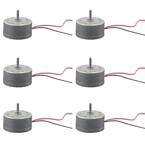 Runseaway 6Pcs Mini DC 3V 4000RPM Motors Kit