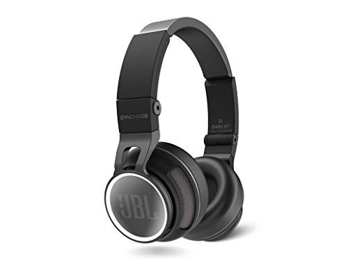 Bild zu JBL Synchros S400BT Hochwertiger Wireless On-Ear Stereo-Kopfhörer mit Bluetooth und NFC Technologie Inkl. Transportetui - Schwarz