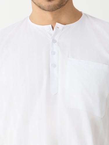 Image of Rajubhai Hargovindas Mens Casual Cotton Straight Kurta