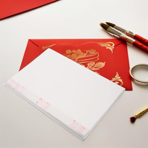 Papel Xuan para pincel chino y pintura absorbente fino de 68x33 cm 7