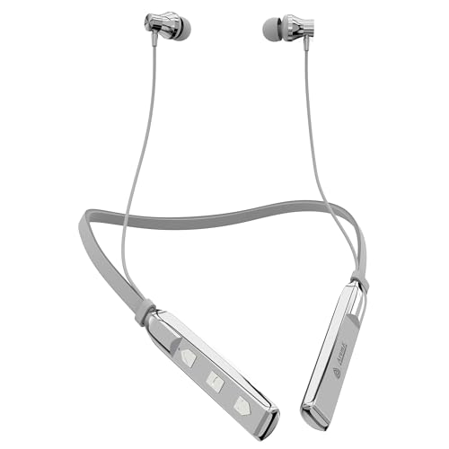 Image of AROMA NB119 Tune Upto 48 Hours Playtime*, Fast Charging, Dual Pairing, Bluetooth Neckband