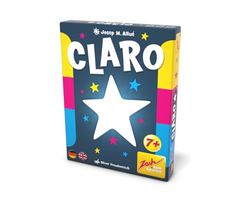 Claro Card Game 3-6 Players - Easy-to-Learn Family Card Game