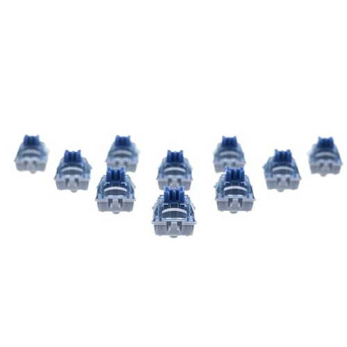 GK GAMAKAY Pegasus Silent Tactile Keyboard Switch with LED Diffuser for Backlit Mechanical Keyboard 5 Pin Pre-lubed Switches for DIY (Pegasus V2 Switch-70Pcs)