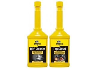 Bardahl - Pack 2X, Additivo per Gasolio Dpf Cleaner + Top Diesel, Pulisce FAP e Iniettori di Auto Diesel, Allunga la Vita del Dpf, Riduce Il Consumo di Carburante e di Emissioni Inquinanti, 2 x 250ml