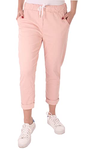 FASHION YOU WANT Damen Hose Stretch Sweatpants Jogginghose für Freizeit...