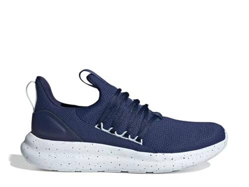 adidas Men's Lite Racer Adapt 7.0 Sneaker, Dark Blue/Halo Blue/White, 112